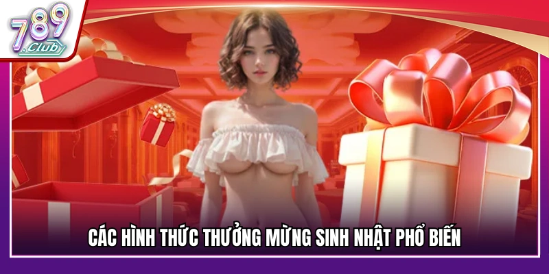 Những kiểu thưởng mừng sinh nhật thông dụng
