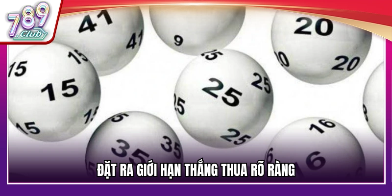 Xác định giới hạn thắng thua khi chơi